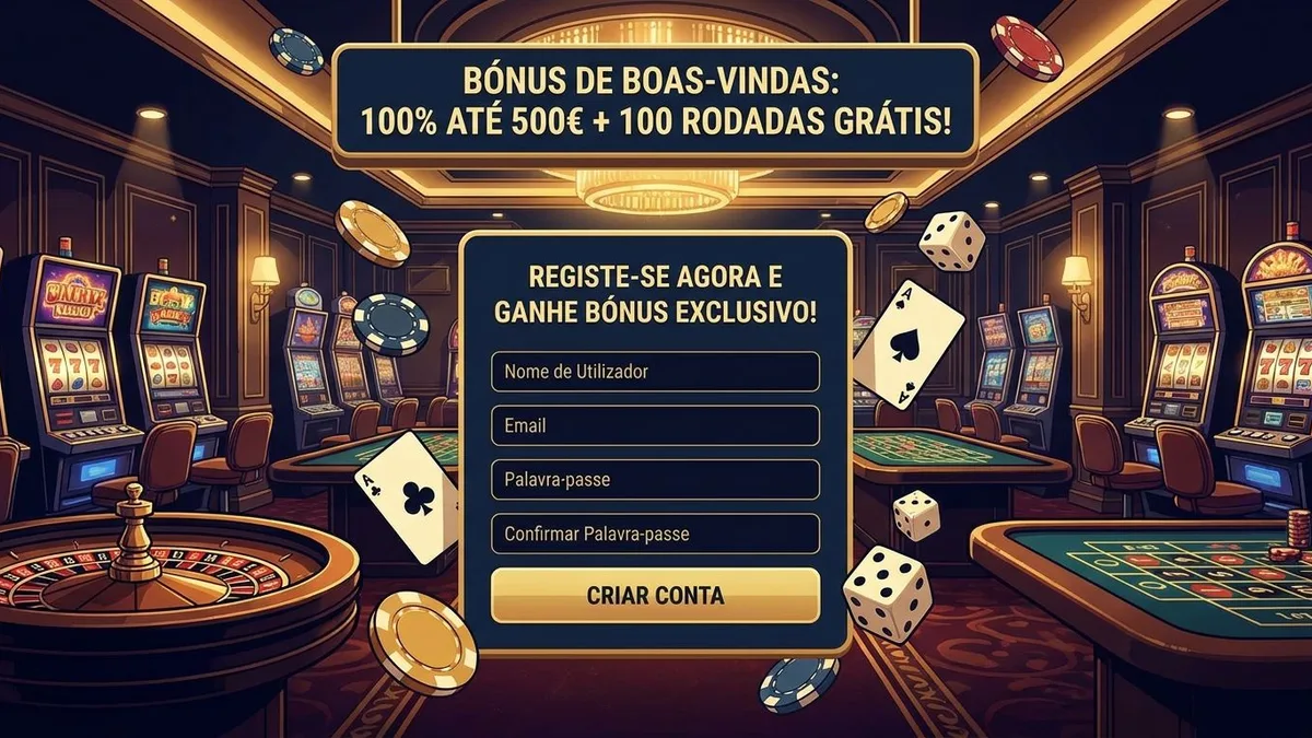 Registo com bónus